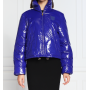 PINKO piumino IRENE imbottito crystal nylon BLUE