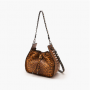 LA CARRIE borsa a spalla animalier LEOPARD