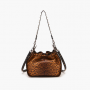 LA CARRIE borsa a spalla animalier LEOPARD