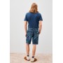 ROYROGER'S bermuda work denim Goa recycled BLU