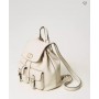 TWINSET zaino con tasche e cinturini BIANCO NEVE