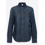 PINKO camicia CAROLINE in denim twill leggero BLUE