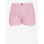 PINKO shorts CERESIO in bull di cotone ROSA