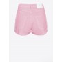 PINKO shorts CERESIO in bull di cotone ROSA