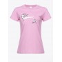 PINKO t-shirt BUSSOLOTTO stampa sirena PINK