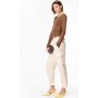 PINKO pantaloni MEZZANO cargo fluidi BEIGE