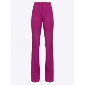 PINKO pantalone HULKA crèpe stretch BUGANVILLE