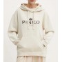 PINKO felpa BASSANI con cappuccio BEIGE