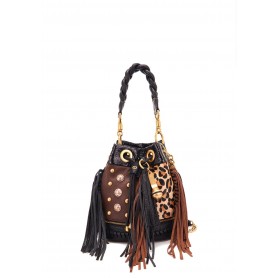 LA CARRIE secchiello animalier Ann.Chloè MULTI BROWN