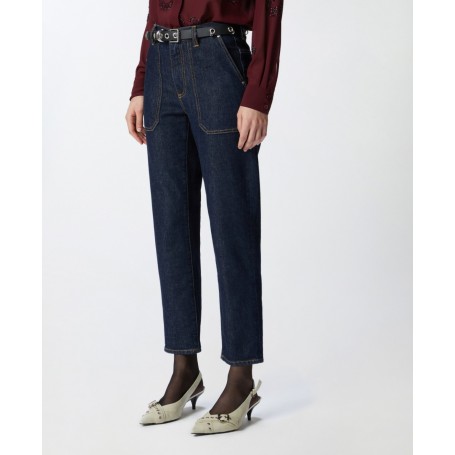 PINKO jeans CLOE chino lavaggio BLU SCURO