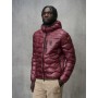 BLAUER piumino ad onde wave BORDEAUX