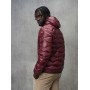 BLAUER piumino ad onde wave BORDEAUX