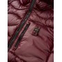 BLAUER piumino ad onde wave BORDEAUX