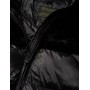 BLAUER giubbetto lungo nylon con pelliccia eco acacia NERO