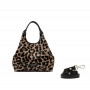 GIANNI CHIARINI borsa mini DUA leopardata