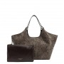 GIANNI CHIARINI borsa DUA dark brown