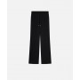 PINKO pantalone GARDENIA rasato effetto felpa tecnico NERO