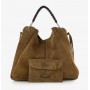 GIANNI CHIARINI borsa ERA shopping COGNAC