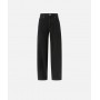 PINKO jeans ESTELLE baloon in denim bull morbido BLACK