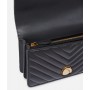 PINKO Mini Love Bag One Chevron NERO