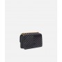 PINKO Mini Love Bag One Chevron NERO